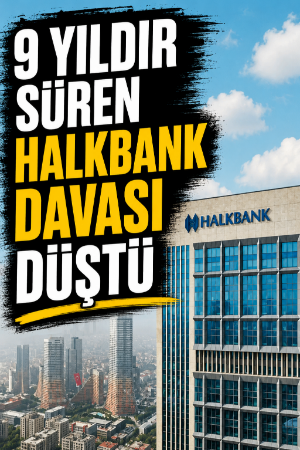 9 yıldır süren Halkbank davası düştü