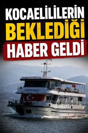 Kocaelililerin beklediği haber geldi