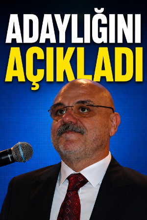 Başkan Şerifalioğlu adaylığını açıkladı