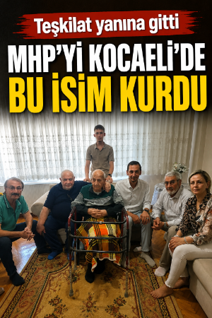 Teşkilat yanına gitti: MHP’yi Kocaeli’de bu isim kurdu