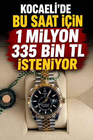 Kocaeli’de bu saat için 1 milyon 335 bin TL isteniyor