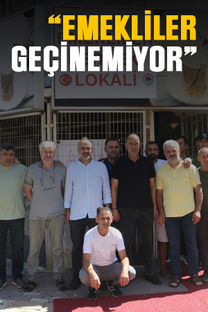 Başkan Yücak, “Emekliler geçinemiyor”