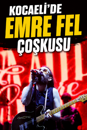Kocaeli’de Emre Fel çoşkusu