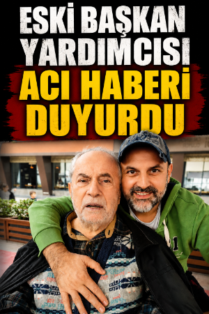 Eski başkan yardımcısı acı haberi duyurdu