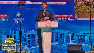 Bakan Kurum anahtar tesliminde konuştu: Kocaeli afete hazır olacak!