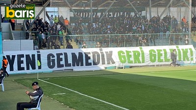 Esenler'de duygulandıran pankart!