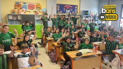Kocaelispor coşkusu okulları sardı