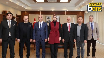 Başkan Aslantaş’tan ilk kadın başörtülü valiye ziyaret
