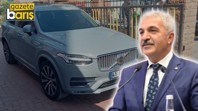 Oda başkanının lüks aracı göz kamaştırdı