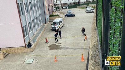 Kocaeli'deki okulda lise öğrencisi dördüncü kattan düştü!
