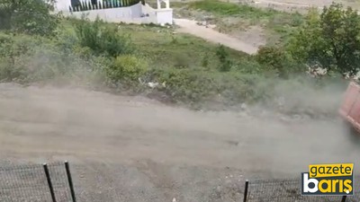 Başiskele’deki bu yol astım hastalarını perişan etti!