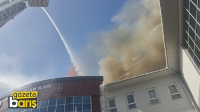 Şehit Özcan Kan Fen Lisesinde yangın!