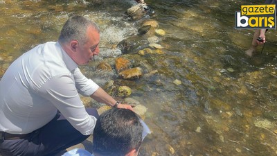 Büyükşehirden Kirazdere’ye 8 bin balık!