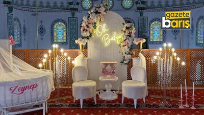 Camide baby shower skandalına soruşturma!