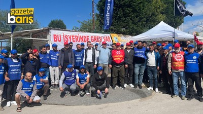 Nakliyat-İş’ten grevdeki işçilere ziyaret