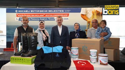 Büyükşehir son 4 yılda bin 229 balıkçıya malzeme desteği verdi