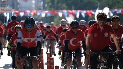Kocaeli’de 19 Mayıs bisiklet turu ile taçlandı