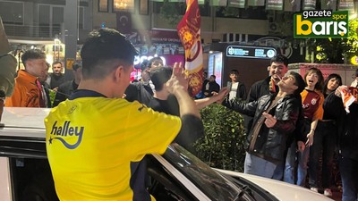 Fenerbahçe forması ile Galatasaray'ın şampiyonluğunu kutladı!