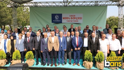 Büyükakın "bayram hediyesi" dedi: Gebze Millet Bahçesi tanıtıldı