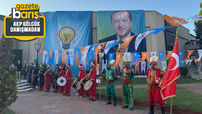 AKP Gölcük’ten mehterli karşılama