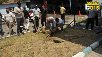 Dilovası’nda yeni araçlar için kurban kesildi
