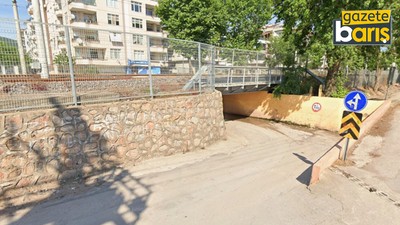 Boyu 1.85 olan Körfez'deki bu alt geçitten geçemiyor