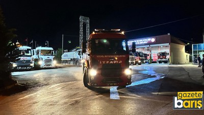 Büyükşehir ekipleri, yangında Manisa’yı yalnız bırakmadı