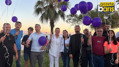 İYİ Partililer gökyüzüne balon gönderdiler