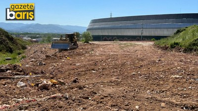 Kocaeli Stadı’nda otopark çalışması tam gaz