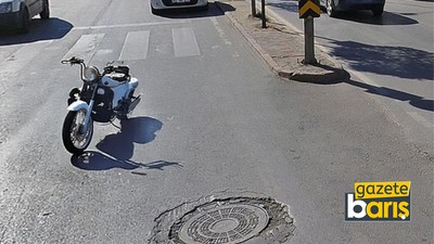 Bir yanda Kocaeli’nin tuzaklı yolları, bir yanda motosikletliler