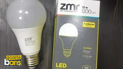 Kocaeli’de üretilen ampullerde elektrik çarpma tehlikesi!