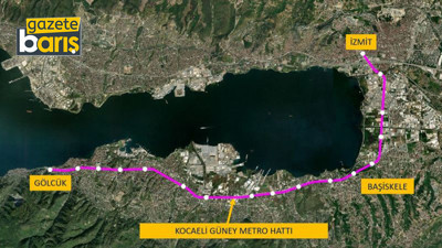 İzmit-Gölcük Metro Hattı için ilk ihale tamam!