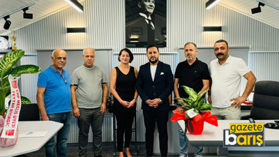 CHP’li meclis üyelerinden Baran Aydın’a ziyaret