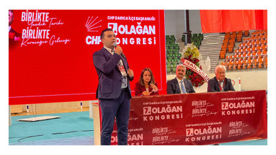 CHP Darıca Özaltan yeniden başkan seçildi