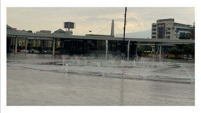 Yağmur yetmedi fıskiyeyi açtılar (!)