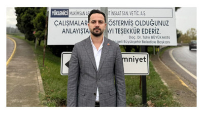 CHP’li meclis üyesi şantiyede. “Alikahya’ya yapılan projeler neden Başiskele’ye yapılmıyor?”