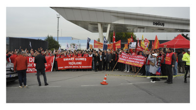 Gebze'de işçi dayanışması!