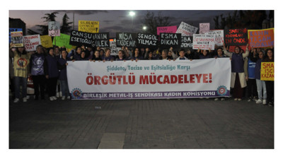 Gebze’de kadın işçiler de alana çıktı