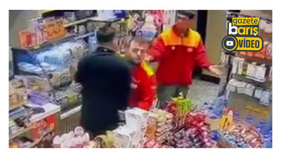 Kocaeli'deki alkollü müşteri, akaryakıt istasyonu çalışanını darbetti!