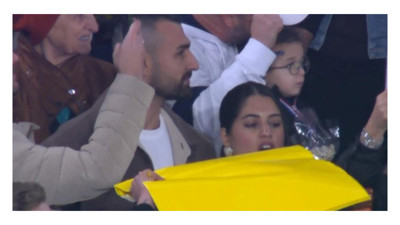 Serdar Dursun derbiyi takip etti!