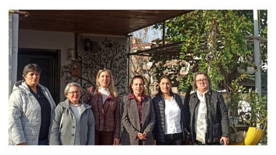 CHP’li kadınlardan seçilen hemcinslerine ziyaret