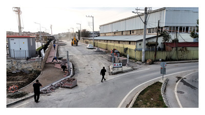 Darıca Özbay Sokak yenileniyor