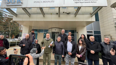 Dilovası faciasındaki acılı aileler İzmit’te SGK önünde!