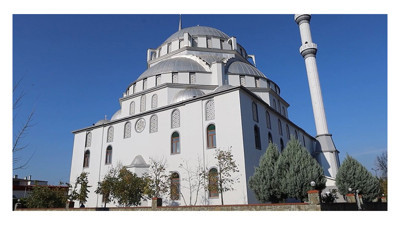 Kartepe Abdülhamit Han Camii’ne estetik görünüm