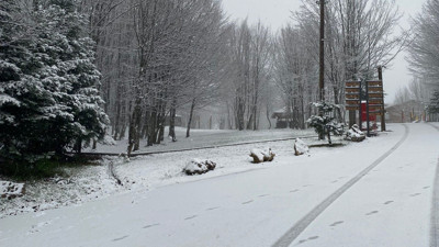 Kocaeli'ye kar geldi: Lapa lapa kar yağıyor