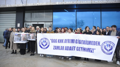 Ötekileştirmeye isyan! Vergi Dairesi memurları iş bıraktı