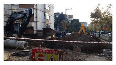 Körfez'de doğalgaz borusu patladı