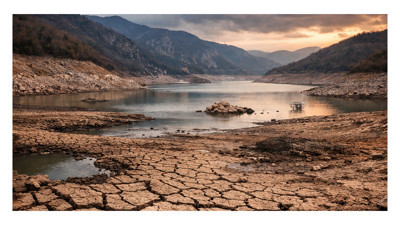 Yuvacık Barajı, 2025 yılını, geçen yılın 10 kat gerisinde uğurluyor!