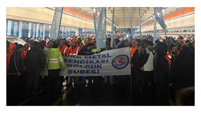Genel başkan duyurdu: Kocaeli’de 45 bin metal işçisi adım adım greve!