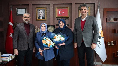 Belediye personeli AKP’de kadın kolları başkanı oldu